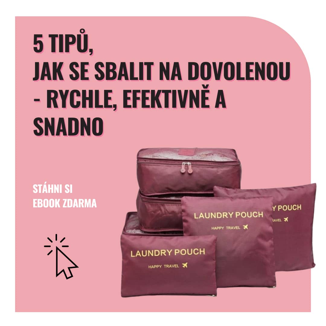 5 TIPŮ, JAK SE SBALIT NA DOVOLENOU - DARECEKNAMIRU